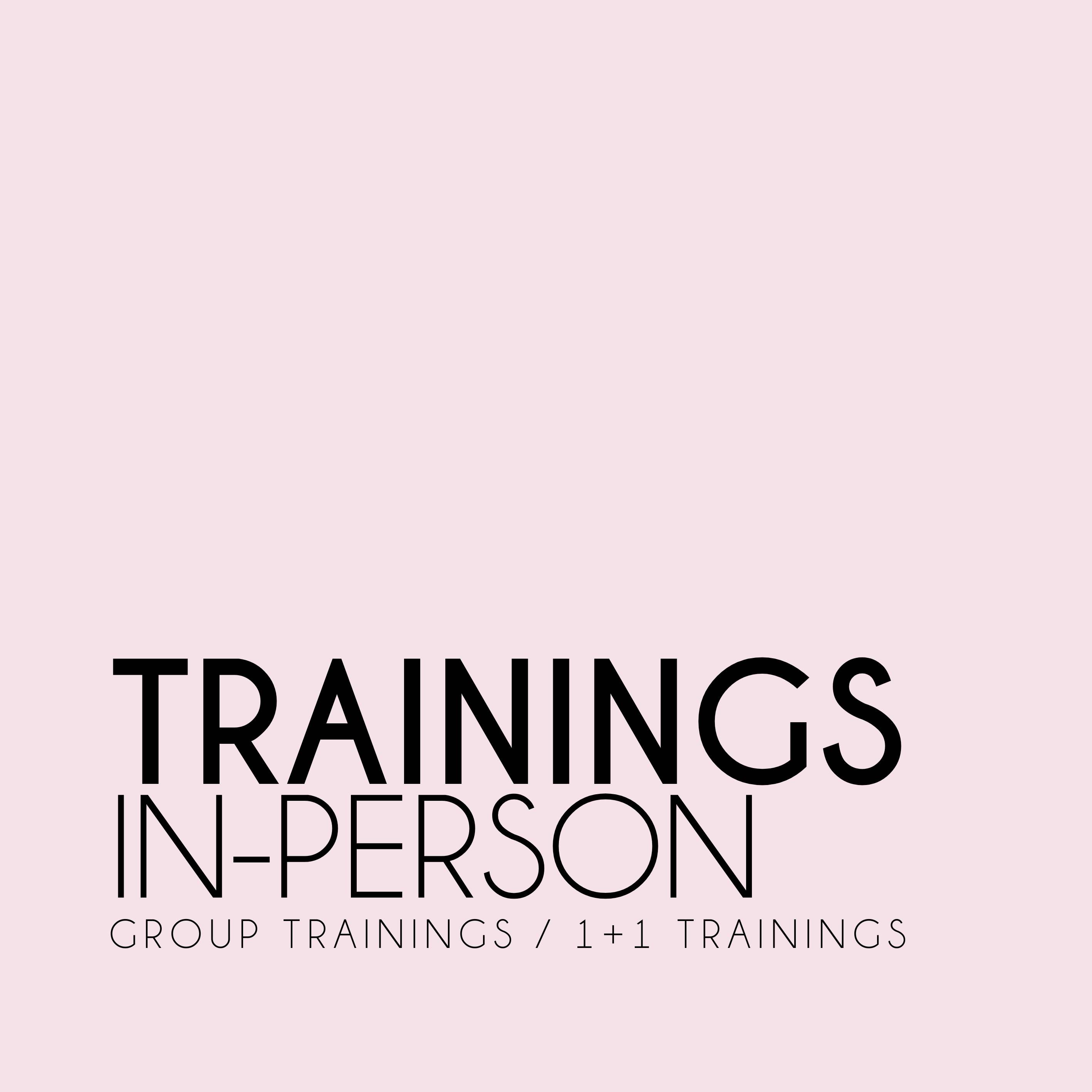 Trainings – DEESLAYS