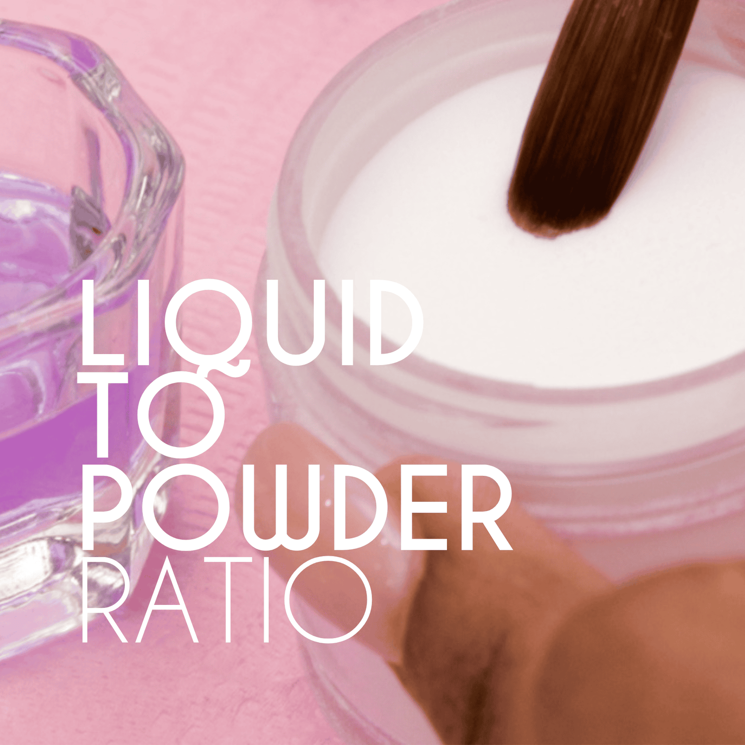 LIQUID TO PWDER RATIO